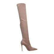 Laarzen Beige Casadei , Beige , Dames