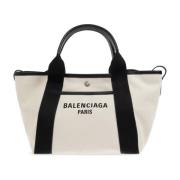 Tas Biarritz Klein type shopper Balenciaga , Beige , Dames