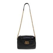 Schoudertas Monaco Klein Balenciaga , Black , Dames