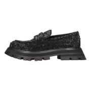 Platte schoenen Zwart Alexander McQueen , Black , Dames