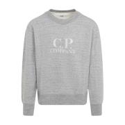 Grijze Sweatshirt voor Mannen Aw24 C.p. Company , Gray , Heren