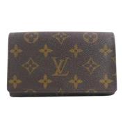 Pre-owned Fabric wallets Louis Vuitton Vintage , Brown , Dames