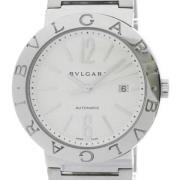 Pre-owned Stainless Steel watches Bvlgari Vintage , Gray , Heren