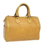 Pre-owned Leather louis-vuitton-bags Louis Vuitton Vintage , Yellow , ...