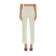 Slim Fit Broek Theory , Beige , Dames