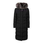 Warme Winter Donsjas Moorer , Black , Dames