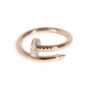 Pre-owned Rose Gold rings Cartier Vintage , Yellow , Dames