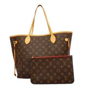 Pre-owned Canvas shoulder-bags Louis Vuitton Vintage , Brown , Dames