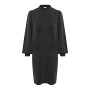 Zwarte jurk met lange mouwen My Essential Wardrobe , Black , Dames