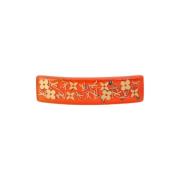 Pre-owned Fabric hair-accessories Louis Vuitton Vintage , Orange , Dam...