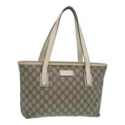 Pre-owned Leather gucci-bags Gucci Vintage , Beige , Dames