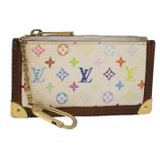 Pre-owned Canvas wallets Louis Vuitton Vintage , Multicolor , Dames