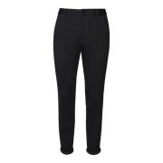 Slim-Fit Zwarte Broek Dondup , Black , Heren