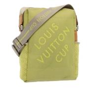 Pre-owned Canvas louis-vuitton-bags Louis Vuitton Vintage , Yellow , D...