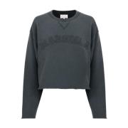 Zwarte Sweatshirt voor Vrouwen Aw24 Maison Margiela , Black , Dames