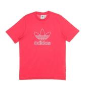 Power Pink Heren Tee Adidas , Pink , Heren