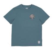 North Atlantic Blue Heren T-shirt Element , Blue , Heren