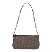 Empire Chain Pouchette Tas Michael Kors , Brown , Dames