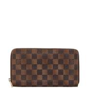 Pre-owned Canvas wallets Louis Vuitton Vintage , Brown , Dames