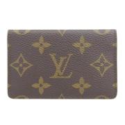 Pre-owned Canvas wallets Louis Vuitton Vintage , Brown , Dames