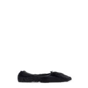 Luxe Shearling Pump Schoenen Hereu , Black , Dames