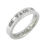 Pre-owned Silver rings Tiffany & Co. Pre-owned , Gray , Dames