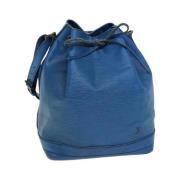 Pre-owned Leather louis-vuitton-bags Louis Vuitton Vintage , Blue , Da...