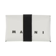 Moderne Origami Portemonnee Marni , White , Heren