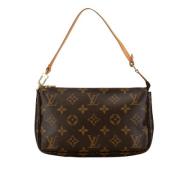 Pre-owned Canvas louis-vuitton-bags Louis Vuitton Vintage , Brown , Da...