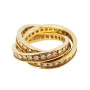 Pre-owned Yellow Gold rings Cartier Vintage , Yellow , Dames