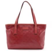 Pre-owned Canvas totes Gucci Vintage , Pink , Dames