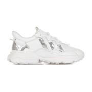 Cloud White Lage Sneakers Tubular Support Adidas , White , Dames