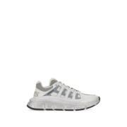 Stijlvolle Sneaker voor Vrouwen Versace , Gray , Dames