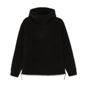 Zwarte Metropolis Series Bonded Polar Fleece Hoodie C.p. Company , Bla...