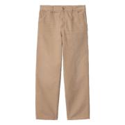 Single Knee Lange broek Carhartt Wip , Beige , Heren