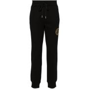 Zwarte Sweatpants voor Mannen Versace Jeans Couture , Black , Heren