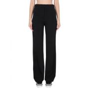 Wijde ritsbroek voor vrouwen Stella McCartney , Black , Dames