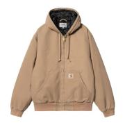 Canvas Beige Actieve Jas Carhartt Wip , Beige , Heren