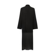 Anastaziagz Zwarte Maxi Jurk Gestuz , Black , Dames