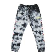 Zwarte Mineral Wash Lichtgewicht Trainingsbroek Ripndip , Multicolor ,...