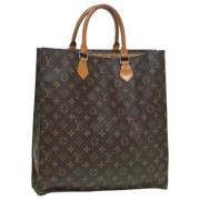 Pre-owned Canvas louis-vuitton-bags Louis Vuitton Vintage , Brown , Da...