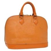 Pre-owned Leather louis-vuitton-bags Louis Vuitton Vintage , Orange , ...