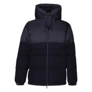 Heren Donsjas met Capuchon Moncler , Blue , Heren