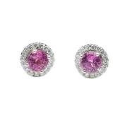 Pre-owned Metal earrings Tiffany & Co. Pre-owned , Pink , Dames