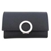 Pre-owned Leather key-holders Bvlgari Vintage , Black , Dames