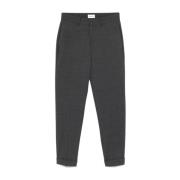 Grijze Slim-Fit Broek Verhoog Stijl P.a.r.o.s.h. , Gray , Dames