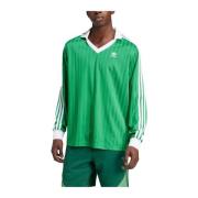 Pique Football Longsleeve Tee Adidas , Green , Heren