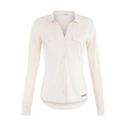 Twilight Blouse Lange Mouw Moscow , Beige , Dames