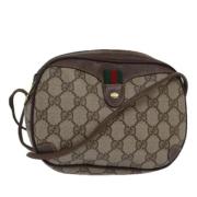 Pre-owned Leather gucci-bags Gucci Vintage , Beige , Dames