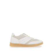 Court Sneakers met 4 cm zool MM6 Maison Margiela , White , Heren